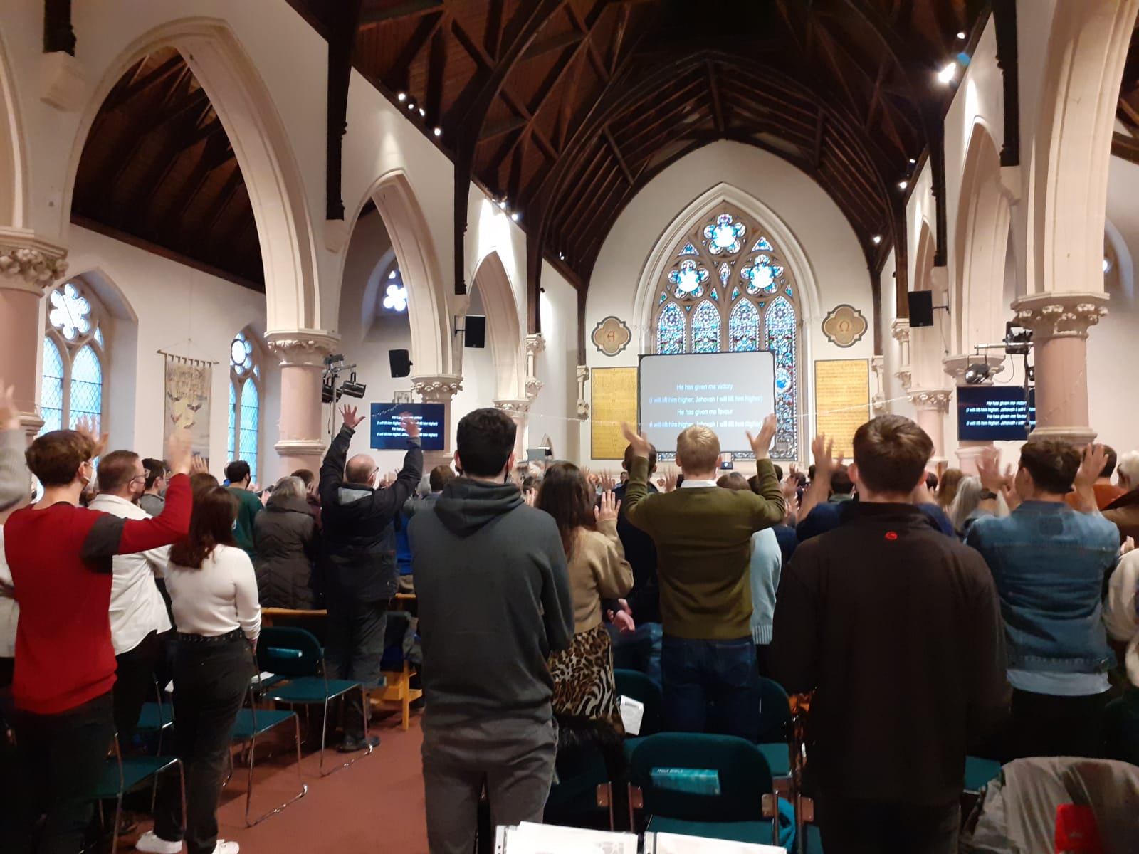 St Silas Glasgow, International Service